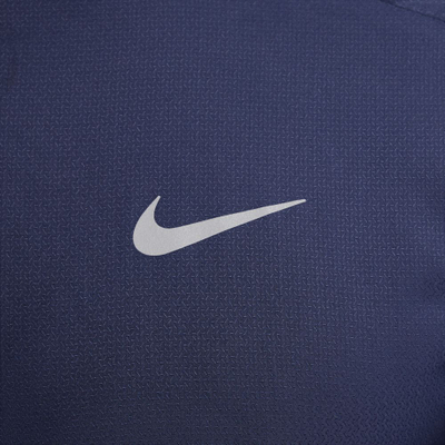 Bluzë vrapimi Nike Sphere Therma-FIT Half-Zip për meshkuj, kundër ujit, mëngë të gjata, blu