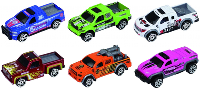 Lodër veturë pickup die cast, shkalla 1/64, modele të ndryshme, shumëngjyrëshe