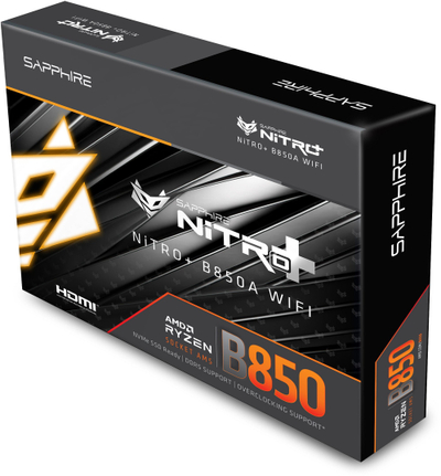 Матична плоча Sapphire Nitro+ B850A, Socket AM5, DDR5, WiFi 7