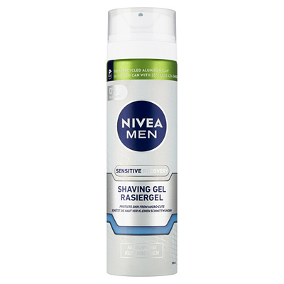 Xhel rroje Nivea Sensitive, 200 ml