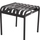 Stol alumini HomeMarkt Rachel HM6340.01, 45x45x46cm, gri