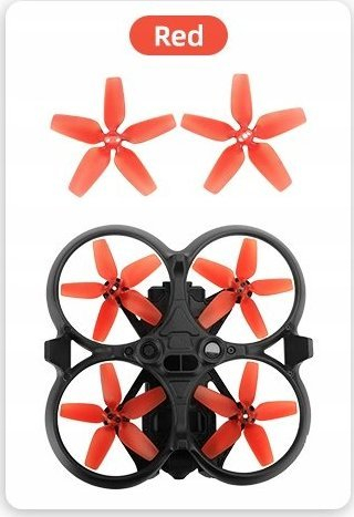 Helika droni Sunnylife për DJI Avata, set 4 copë, me vida dhe kaçavidë, të kuqe