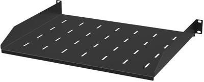 Rraf i kabinetit Netrack 119100350012, 19" 1U, 350mm, grafit