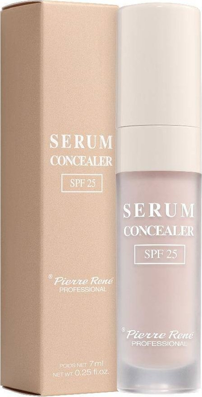 Korrektor i lëngshëm Pierre René Liquid Concealer Serum SPF 25, 7ml, ngjyra 01