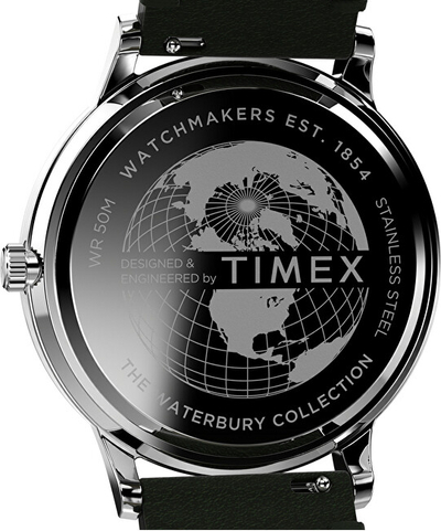 Orë për meshkuj Timex The Waterbury TW2W50500UK, e zezë