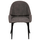 Karrige Sarky 55x62x89Hcm (HM8585.01), gri/ zezë
