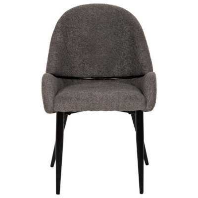 Karrige Sarky 55x62x89Hcm (HM8585.01), gri/ zezë