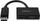 Përshtatës AV StarTech DisplayPort - HDMI - D-Sub (VGA), i zi