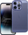 Kapak telefoni Breezy Back Case për Samsung Galaxy A14 4G 5G, plastikë, me vrima, blu