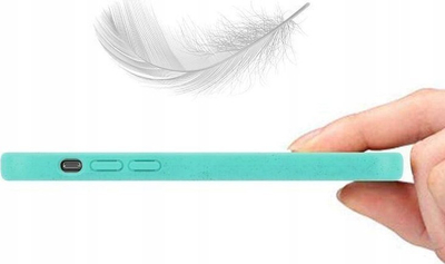 Mbulesë telefoni MX Eco për iPhone 12 / 12 Pro, TPU i biodegradueshëm, shumë e hollë, ngjyrë mint
