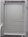 Roletë horizontale PVC White, 120 x 180 cm, e bardhë