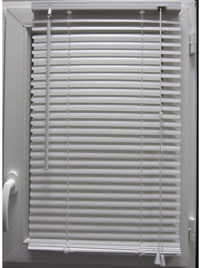 Roletë horizontale PVC White, 120 x 180 cm, e bardhë