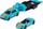 Set lodrash Majorette Porsche Taycan Turbo S 917, me rimorkio gare, metalik, i kuq