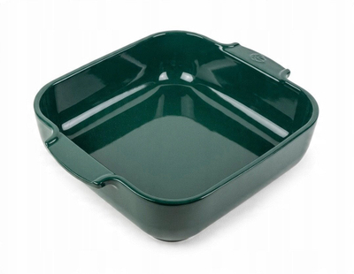 Enë pjekjeje qeramike Peugeot Appolia, katrore 14x12.6", e bardhë
