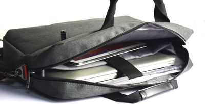 Çantë laptopi Addison Middlebury, 14.1", najlon 1680D, e zezë