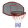 Tabla basketbolli Enero 1024387, 71x45cm, unazë 40cm, gri me tkuqe