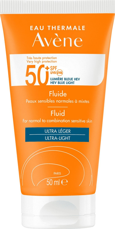 Fluid mbrojtës nga dielli Avène, SPF 50+, 50 ml