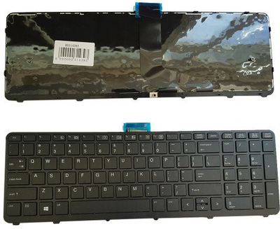 Tastierë laptopi HP ZBook 15 G1 G2, me ndriçim, layout US, e zezë