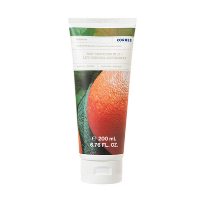 Qumësht zbutës për trup Korres Grapefruit, 200 ml