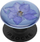 Mbajtëse për telefon Popsockets Pressed Flower Larkspur Gen. 2, vjollcë