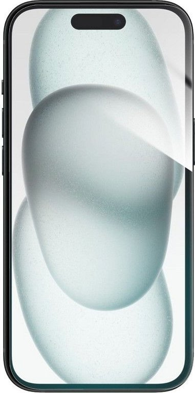 Xham mbrojtës Forcell Flexible Nano Glass për iPhone 15, hibrid, transparent