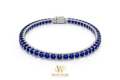Dorëzë Elegante me Gurë Zirkon Blu – Luxury Collection