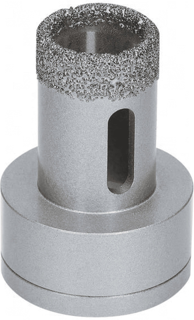 Spiralë për xham dhe pllaka Bosch X-LOCK, 25mm, majë diamant, hexagonale