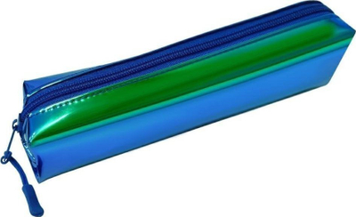 Penar Narcissus Pencil Case, TPU, 21x4x4 cm, blu holografik