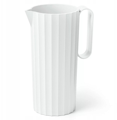 Karafë Bloomingville, polipropilen, 1.4L, e bardhë opake