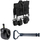 Karrocë palosëse kopshti Foldable Garden Beach, 120L, kapacitet 80 kg, e zezë