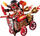 Set lodër Playmobil Novelmore 71486 Kahboom Racing Cart, 33 pjesë, kalorës mesjetar, shumëngjyrësh