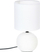 Lampë tavoline qeramike, 25cm, E27 40W max, e bardhë