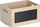 Organizues druri Zeller Wooden Box Organizer With Chalkboard, me tabelë shkumësi, 28 x 20 x 15 cm, ngjyrë natyrale