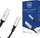 Adapter audio 3MK USB C në Jack 3.5mm, DAC, argjendtë
