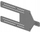 Mbajtëse kioske Ergonomic Solutions Kiosk Straight Bracket Portrait, për ekrane 15\" 22\", e zezë