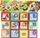 Loje edukative Educational Blocks 25128, set me 12 kuba, me shkronja edhe numra, me ngjyra nga te gjitha