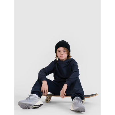 Trenërka për fëmijë 4F Jr Pants 4FJWMM00TTROM1188, pambuk, gri
