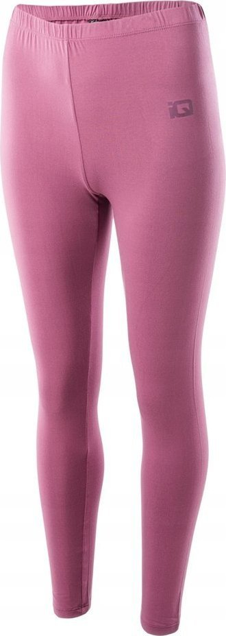Legginsa sportive për goca IQ Silky Wmns, gjatësi e plotë, shtrihen mirë, rozë