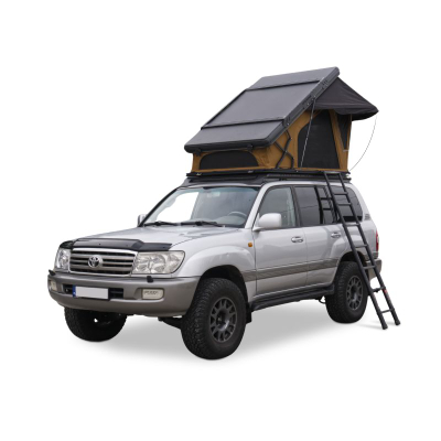 Çadër tavan makine Offlander Tomahak 3.1, skelet alumini, për kamping off road, e zezë