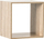 Raft librash 5five Kali Cube, MDF i laminum, 4 ndarje, ngjyrë natyrale