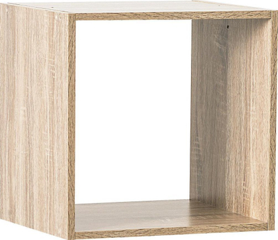 Raft librash 5five Kali Cube, MDF i laminum, 4 ndarje, ngjyrë natyrale