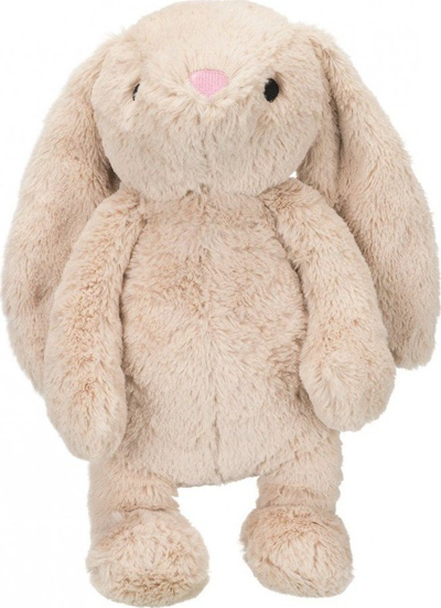 Lodër pelushi Lodger Trixie Rabbit, 38 cm, me tinguj, gri