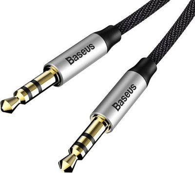 Kabllo Baesus, jack 3.5 mm - 3.5 mm, 1.5 m, e zezë