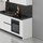 Kuzhinë IMMIGRAND SYSTEMS, Lineare, Bora White