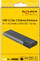 Kuti e jashtme SSD Delock 42638, M.2 NVMe SATA, USB C 3.2 Gen 2, metalike