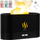 Humidifikues multifunksional USB, difuzor aromash, efekt flake LED, i bardhë