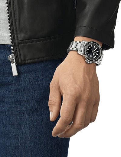 Orë për meshkuj Tissot Supersport T125.610.11.051.00, e argjendtë