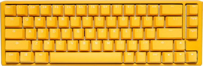 Механичка тастатура Ducky ONE 3 SF, RGB, Cherry MX Clear, жолта
