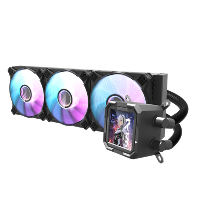 Ftohës Darkflash Liquid Cooler DV360 AIO, 360mm, i zi