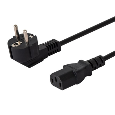 Kabllo energjie Savio CL-98, 1.8 m, IEC C13 Type E, e zezë